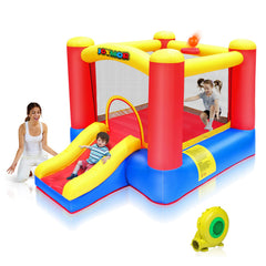 JOYMOR inflatable bounce house front view for safe indoor play