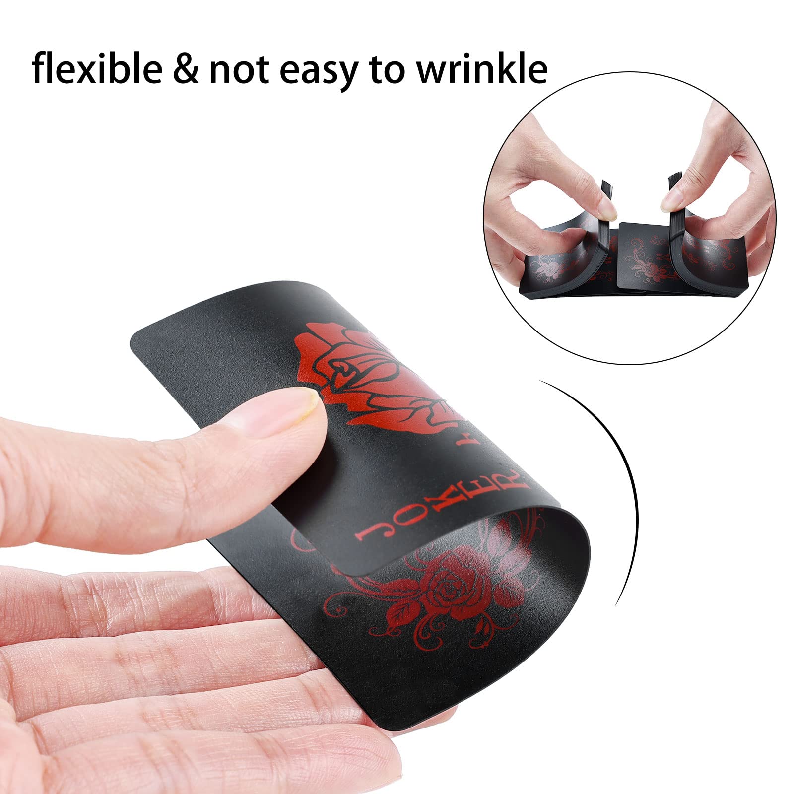 Joyoldelf two-deck pack size fits comfortably in hand