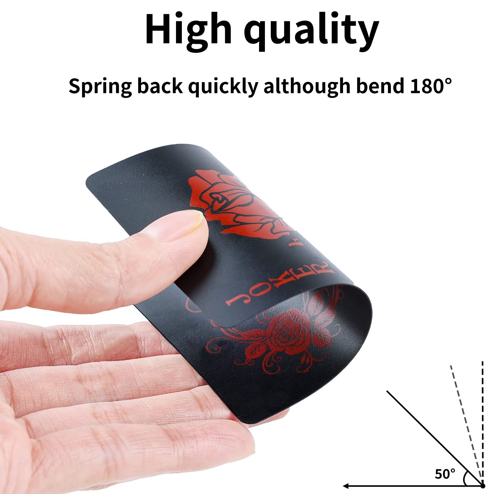 Joyoldelf compact 2.5 by 3.5 inch cards fit right and left handed play