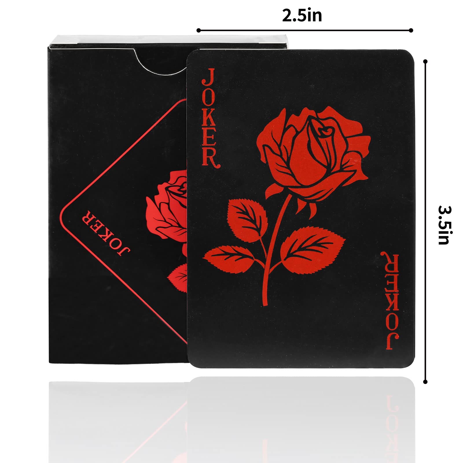 Joyoldelf party and magic deck with elegant flower design for versatile use