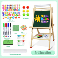 Joyooss easel paper roll surface ready for drawings.