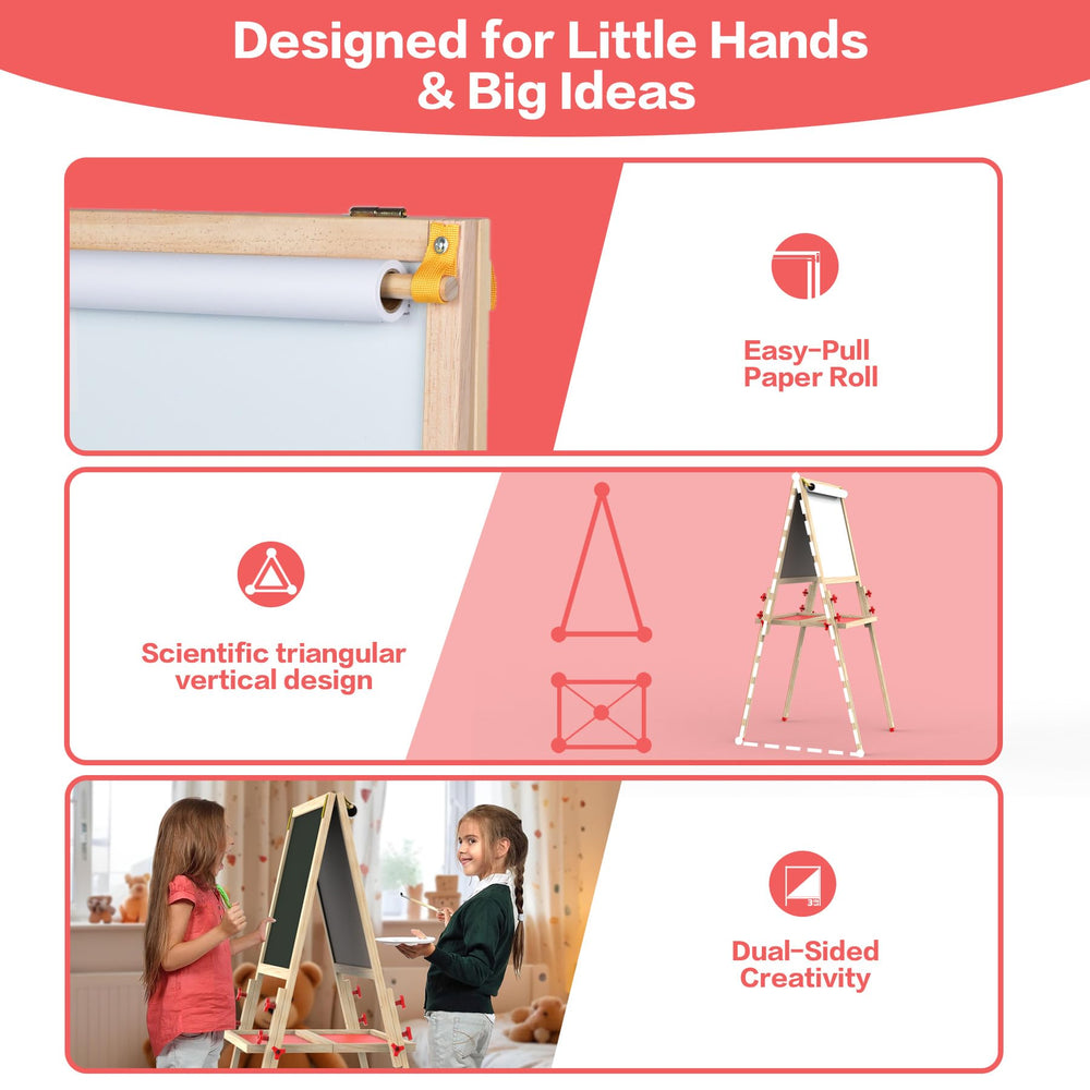 Joyooss accessory pack includes markers, chalk, eraser, magnets.