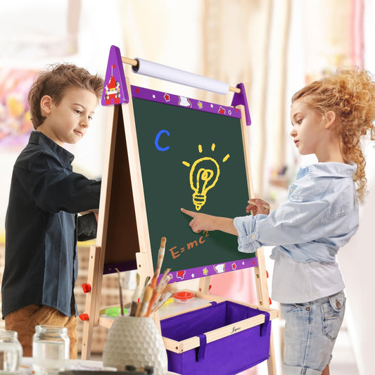 Joyooss Kids Easel height adjustable feature grows with children