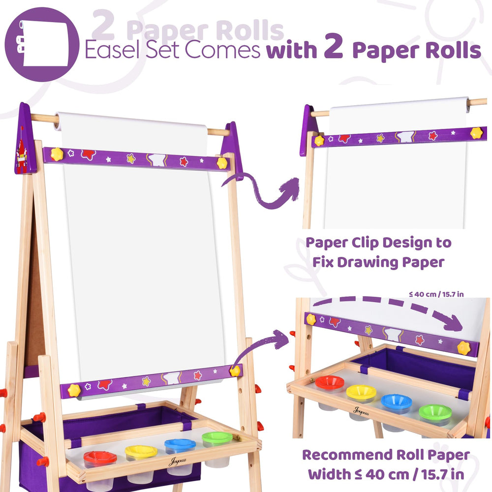 Joyooss Includes two paper rolls for extended drawing and storytelling activities