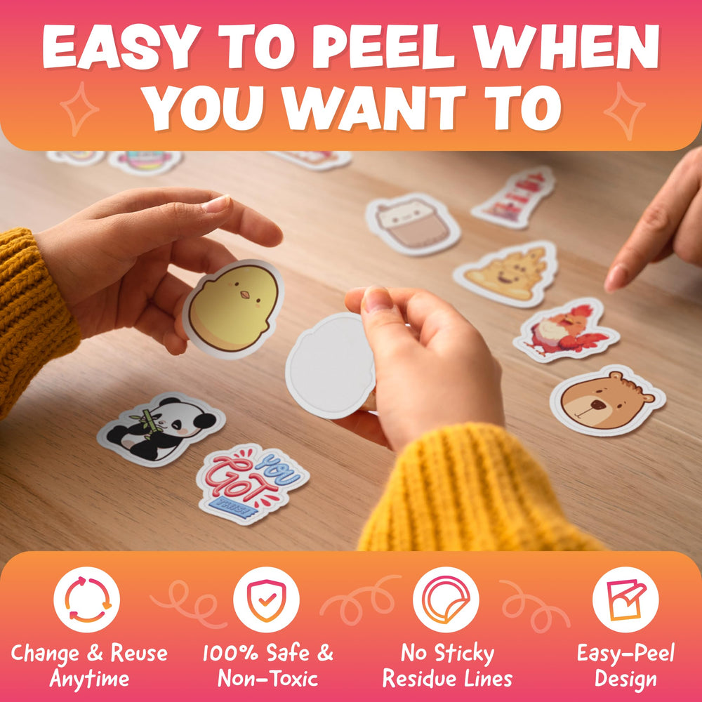 Joyousa waterproof vinyl stickers resist daily wear on bottles, laptops, and gear.