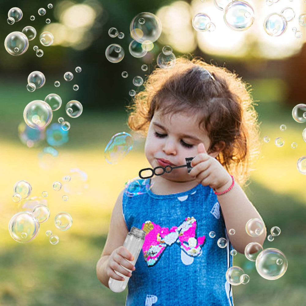 JOYYPOP kids enjoy shark bubble wands during playtime.