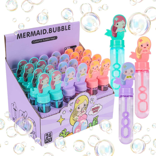 JOYYPOP mermaid bubble wand style A for colorful bubbles at parties