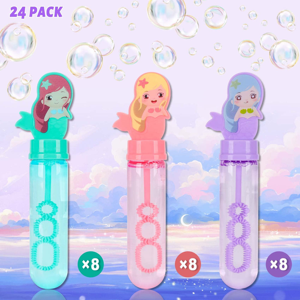 JOYYPOP mermaid bubble wand style C easy grip for small hands