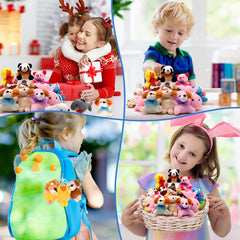 JoyRapt Easter-basket-stuffer, soft plush animals for spring gifts.