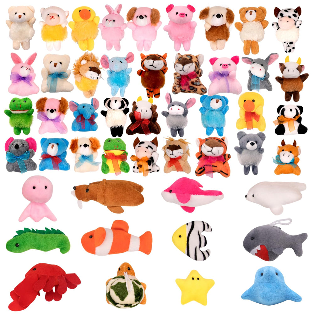 JoyRapt 48-pack valentines plush overview, great for party favors.