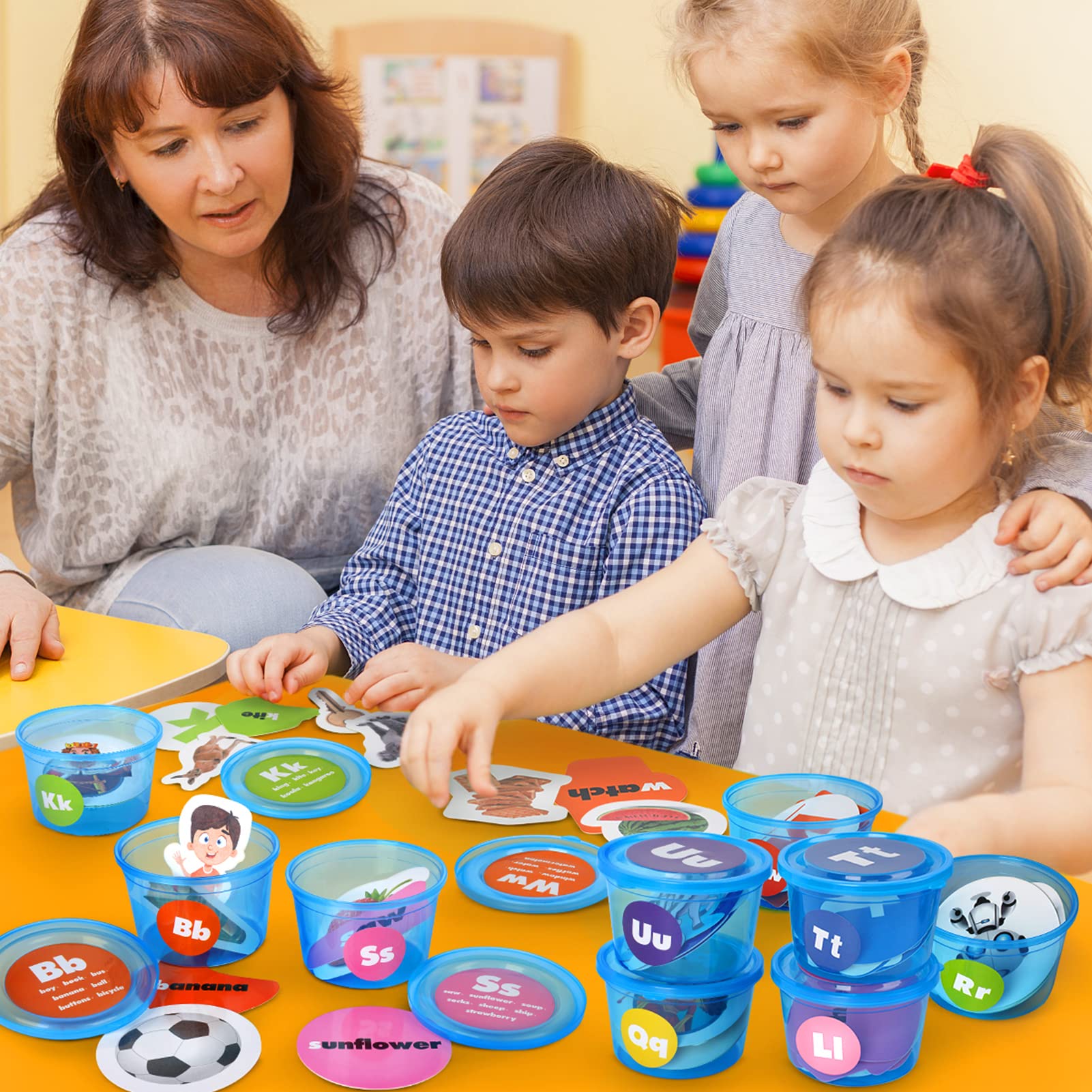 Joyreal classroom kit helps teachers run engaging alphabet centers.