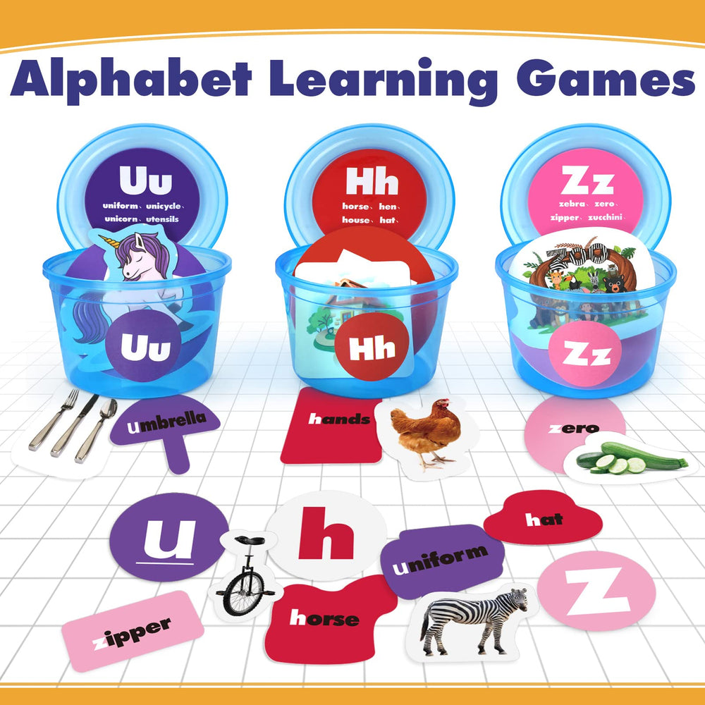 Joyreal photo cards provide visual prompts to reinforce word associations.