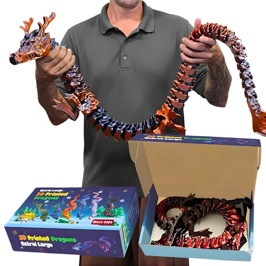 Joyroud 35-inch articulated dragon body for dynamic play and display.