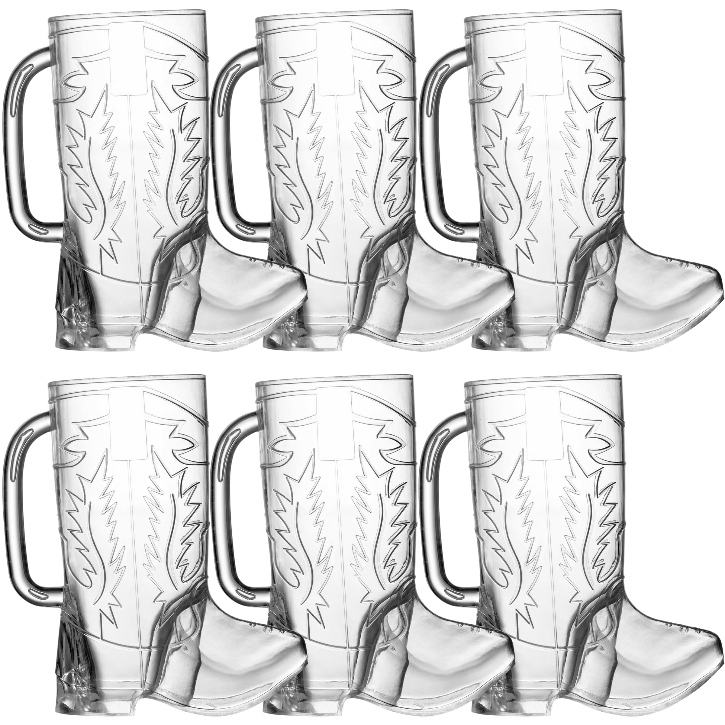 JoyServe Cowboy Boot Mug individually wrapped for safe transport.