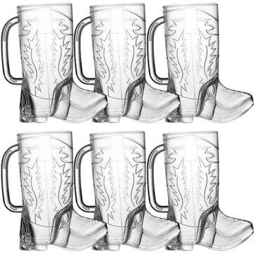 JoyServe Cowboy Boot Mug individually wrapped for safe transport.