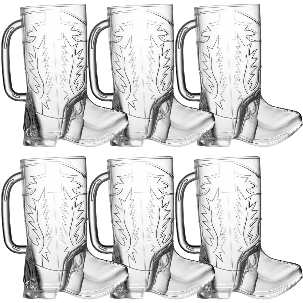 JoyServe Cowboy Boot Mug individually wrapped for safe transport.