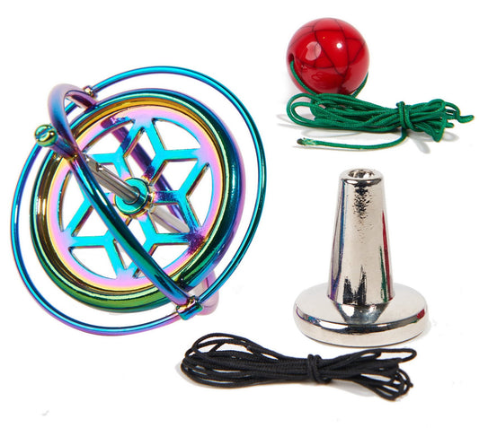 Joytech JA05 gyro rotor pattern highlights precision and desk display appeal.
