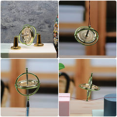 JoyTech Precision Gyroscope on base provides stable, desk-friendly balance.
