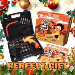 JoyTown Kids Carrying Case keeps tools organized and portable