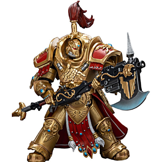 JOYTOY Adeptus Custodes Allarus Custodian figure in 1/18 scale for collectors display