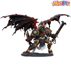 Joytoy Angron figure offers articulation points for dynamic poses and scenes.
