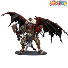 Joytoy Angron figure suitable for tabletop battles with stable stance.