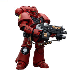 JOYTOY Blood Angels Intercessor articulation allows precise recreation of iconic poses.