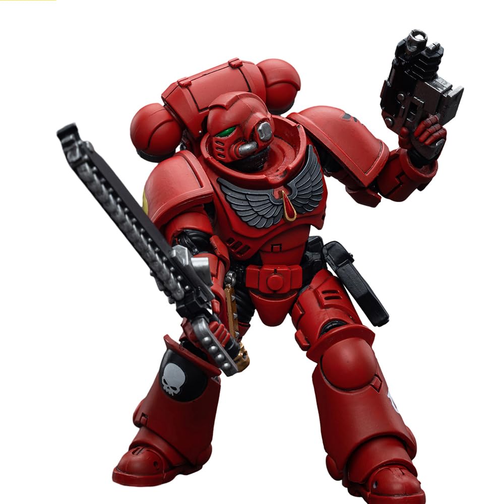 JOYTOY Blood Angels Intercessor premium design showcases high-precision sculpt and finish.