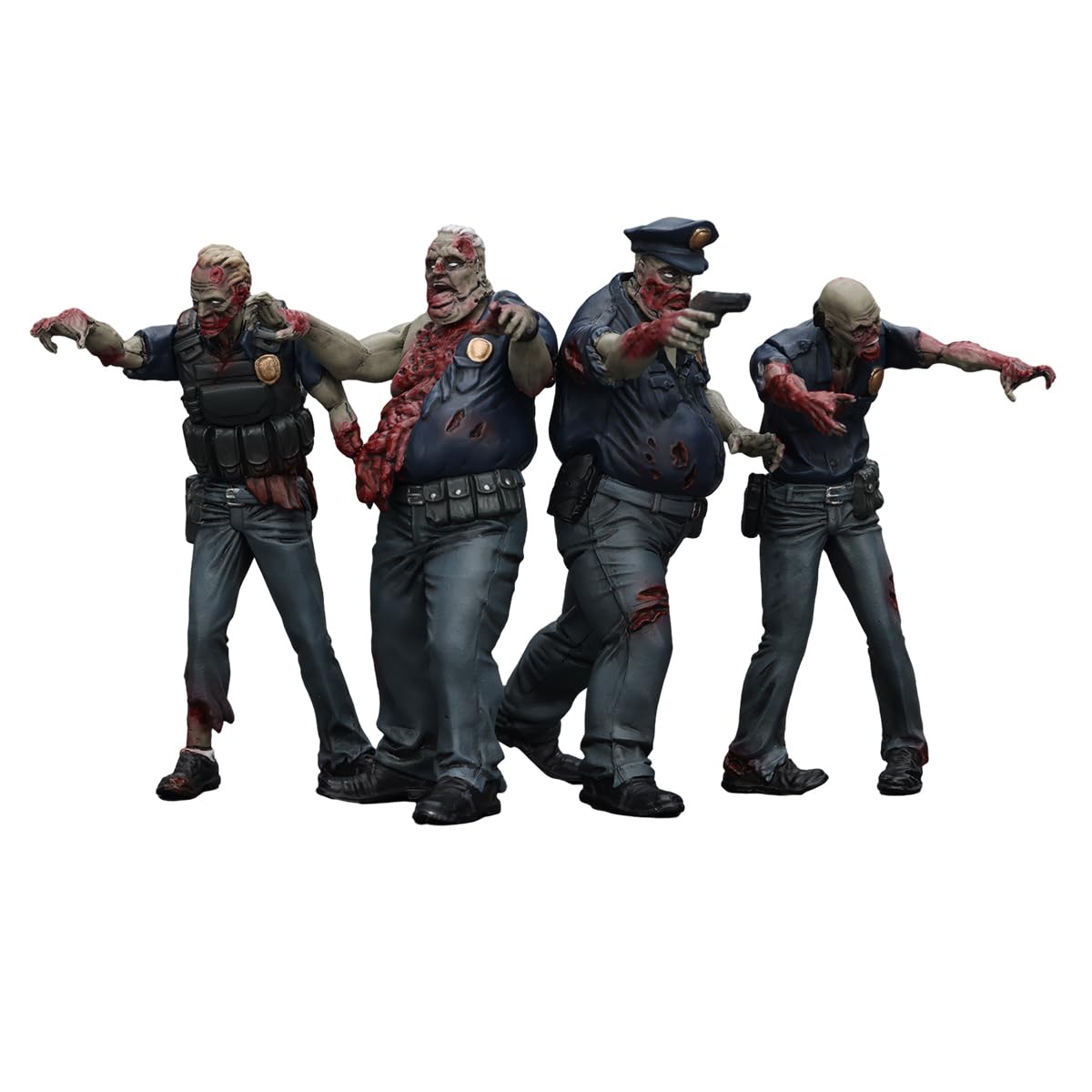 JOYTOY Dark Source 1/25 action figure showing articulation for dynamic posing