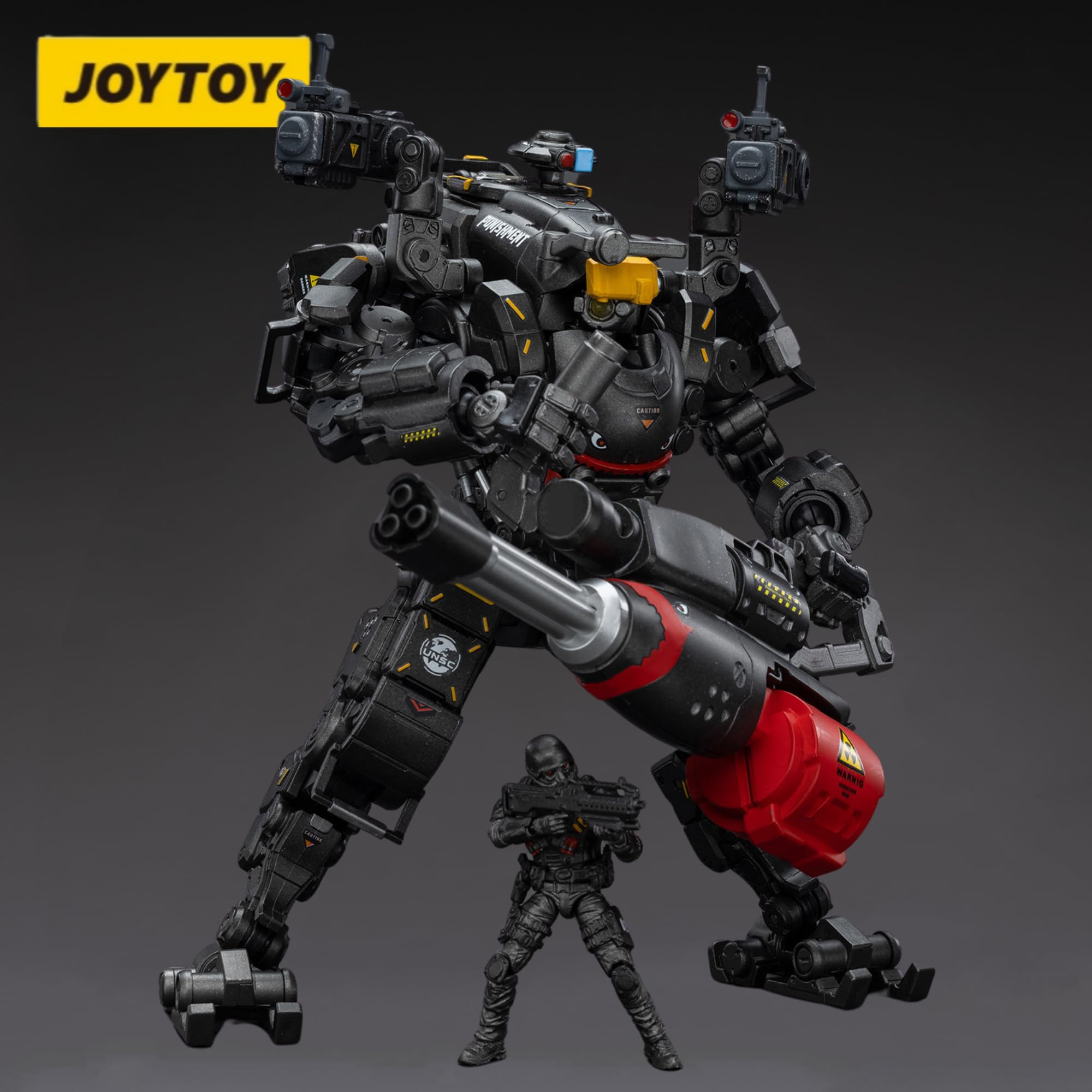 JOYTOY 86-II has full articulation for flexible posing in dioramas.