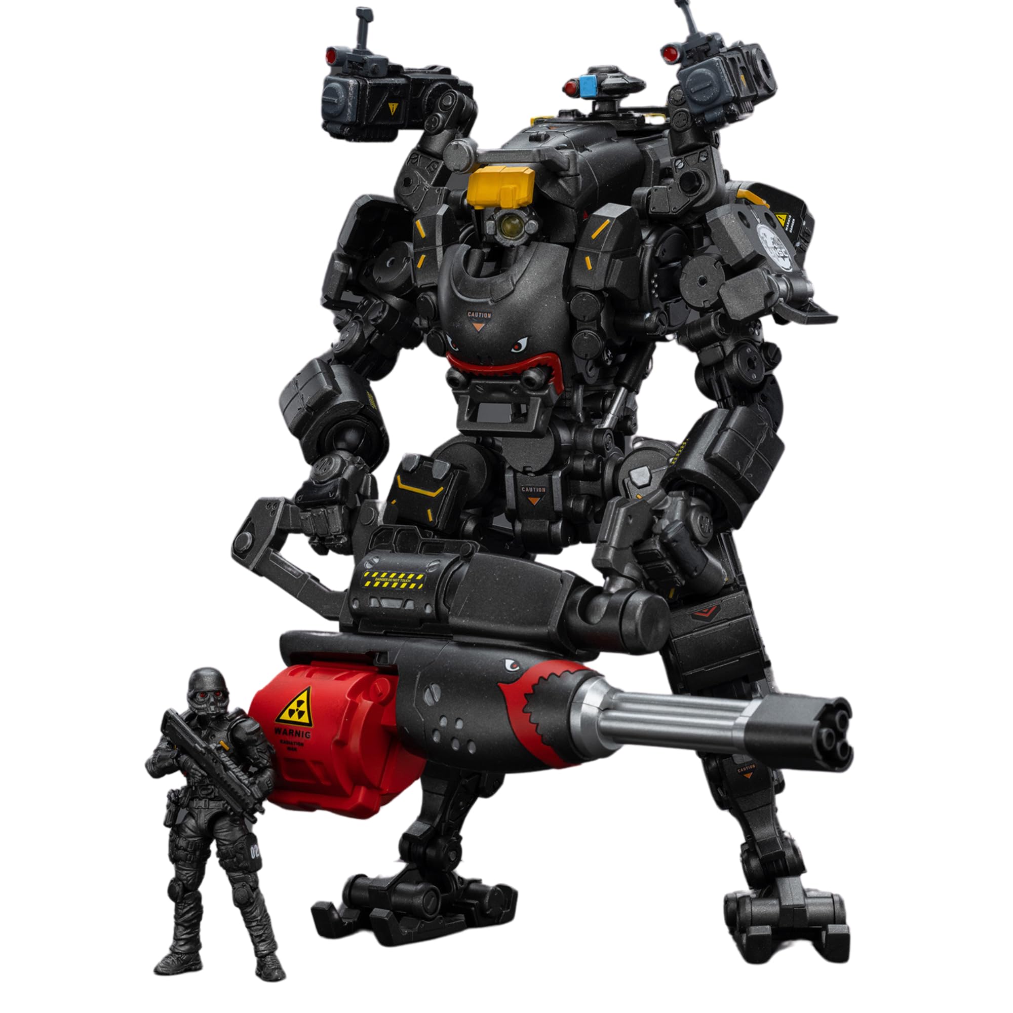 JOYTOY 86-II mecha PVC figure with vintage paint finish ideal for display or gifting.