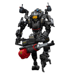 JOYTOY 1/25 scale figure stands about 8.7 inches tall for shelf display.