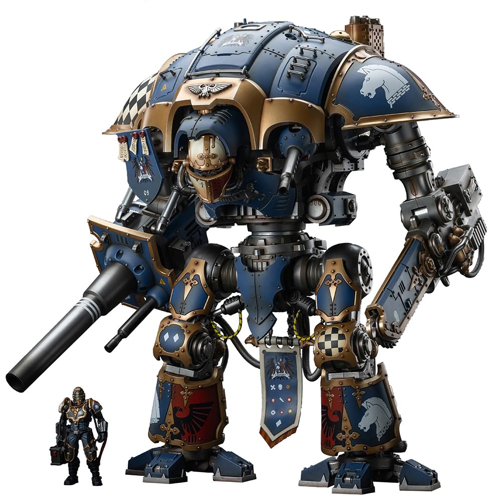 JOYTOY Horus Heresy Imperial Knight Paladin figure with detailed poseable armor for collectors