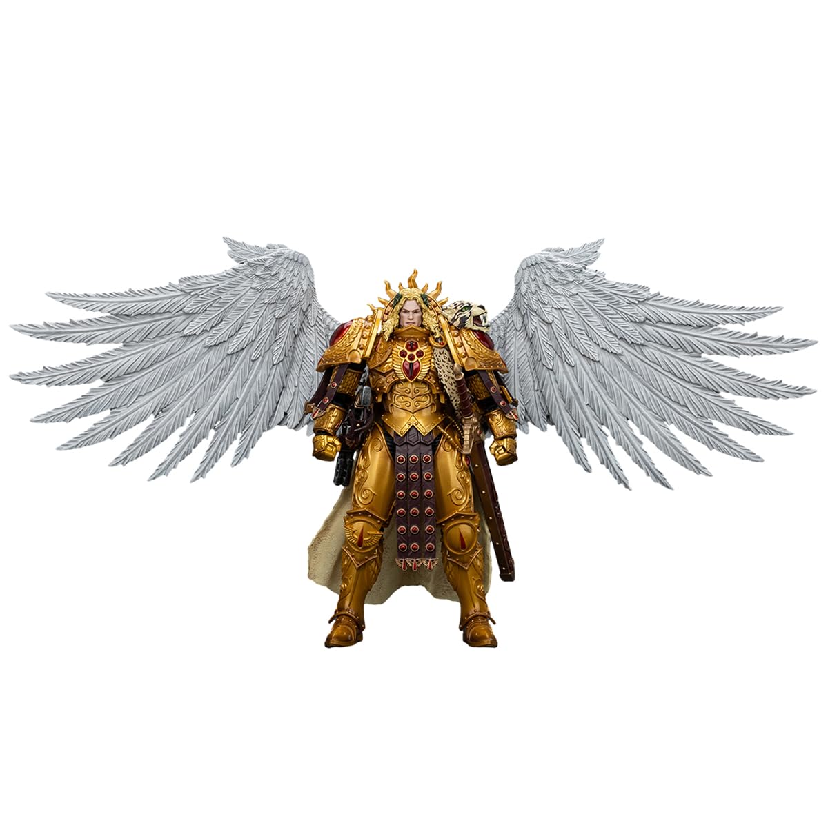 JOYTOY Sanguinius accessories included for versatile display setups.