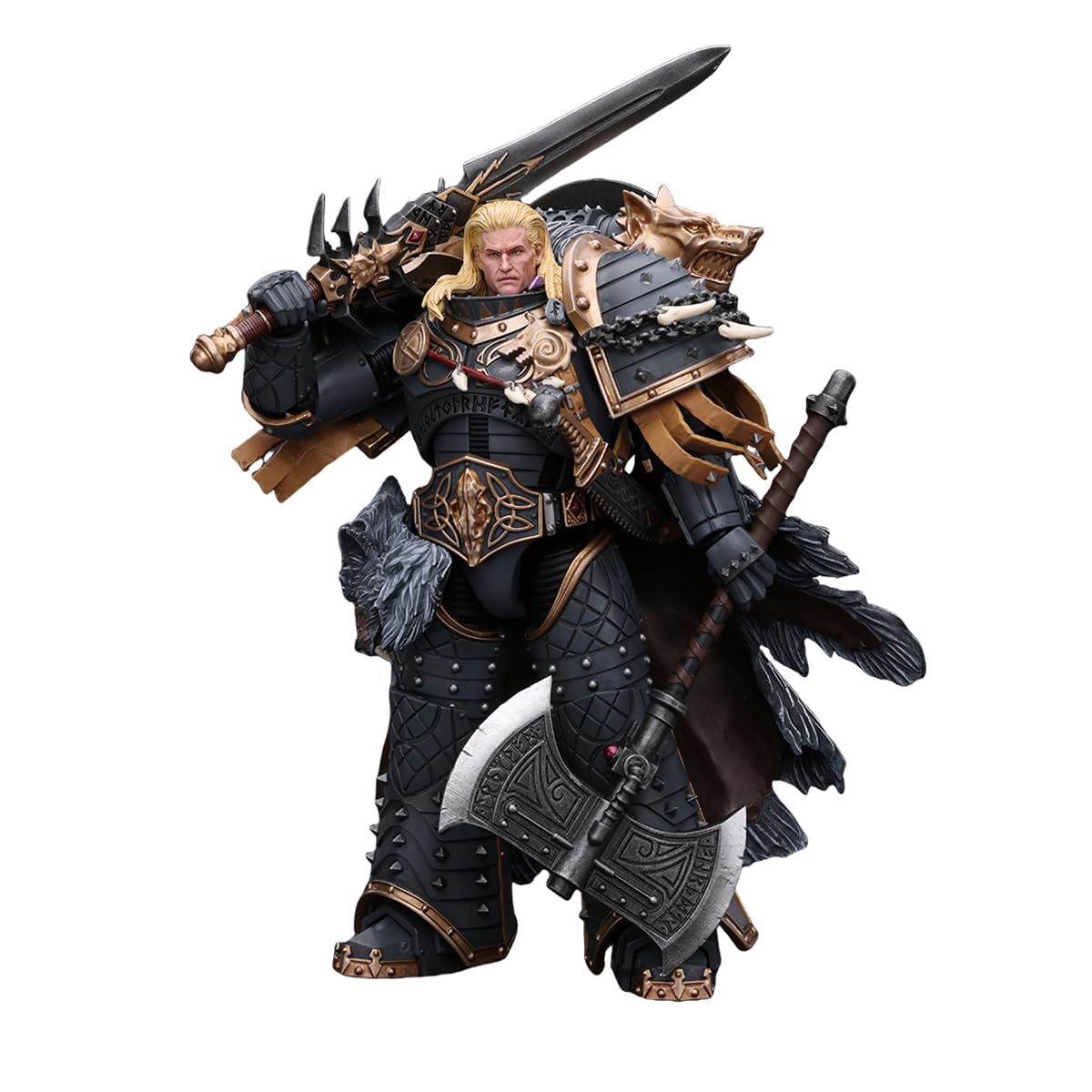 JOYTOY Leman Russ articulation points enable dynamic poses for tabletop battles