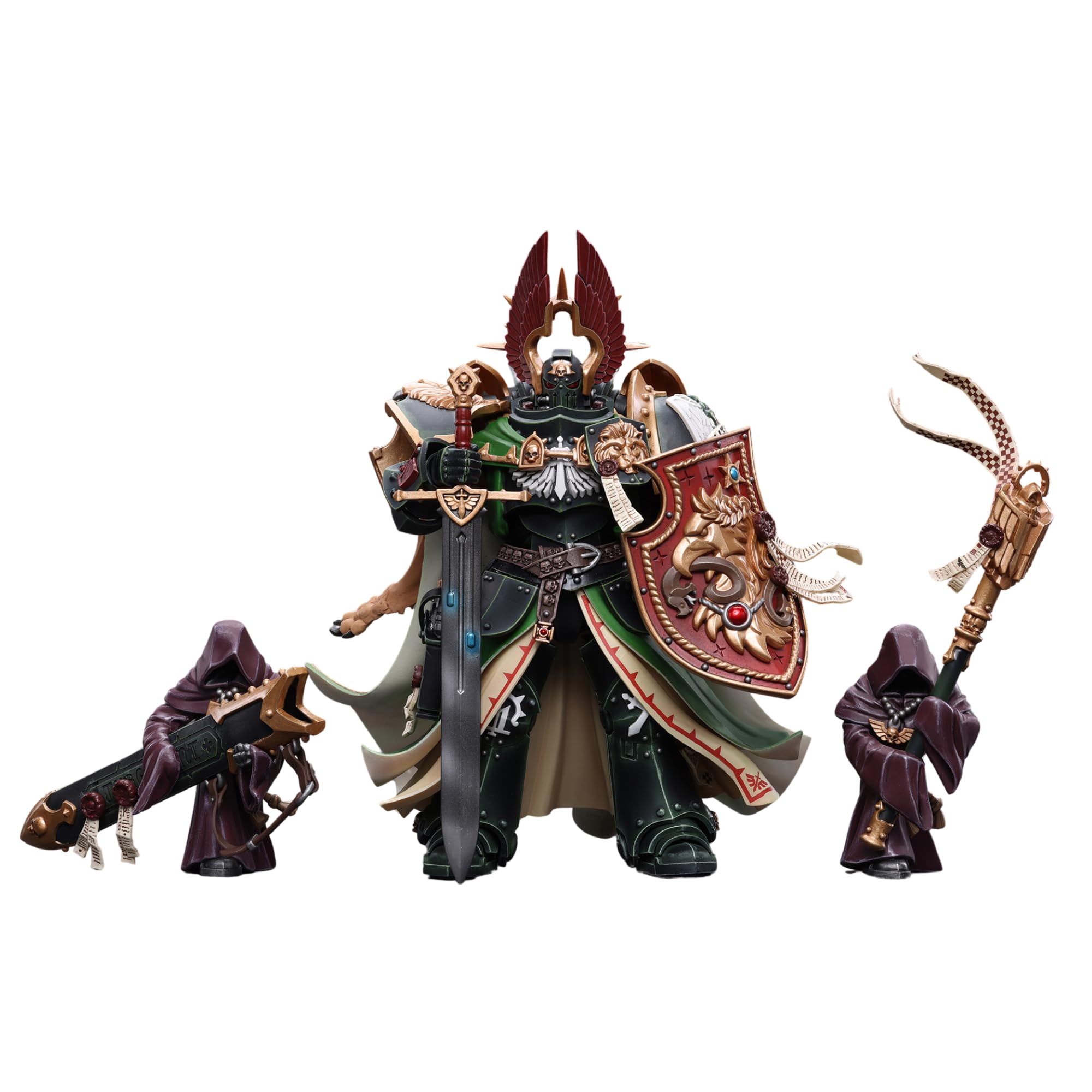 JOYTOY Lion ElJonson front view action figure, ideal for dynamic display