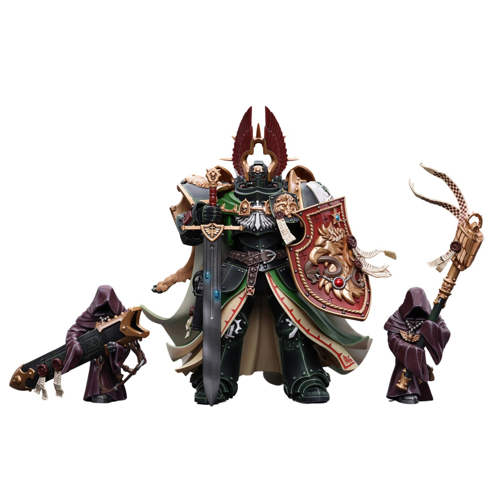 JOYTOY Lion ElJonson front view action figure, ideal for dynamic display