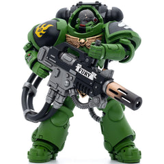 JOYTOY Salamanders Bragar charge pose for dynamic display.