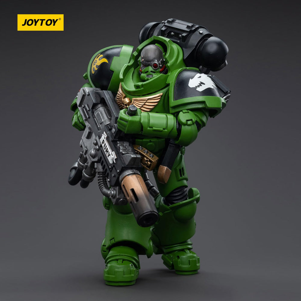 JOYTOY Salamanders Bragar retro traces evoke storied battles.