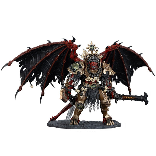 JOYTOY Angron battle stance for dynamic display and collection.