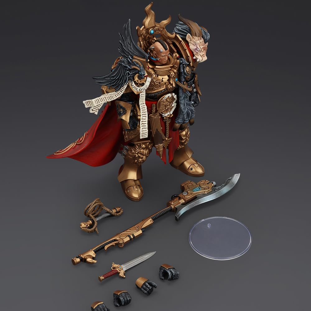 JOYTOY Constantin Valdor figure in dynamic pose highlighting articulation options