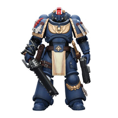 JOYTOY Ultramarines Titus full figure showcases premium articulation for dynamic poses.