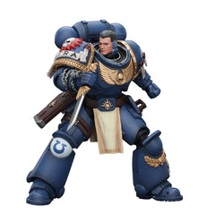 JOYTOY Ultramarines Titus replacement head offers posing variety.