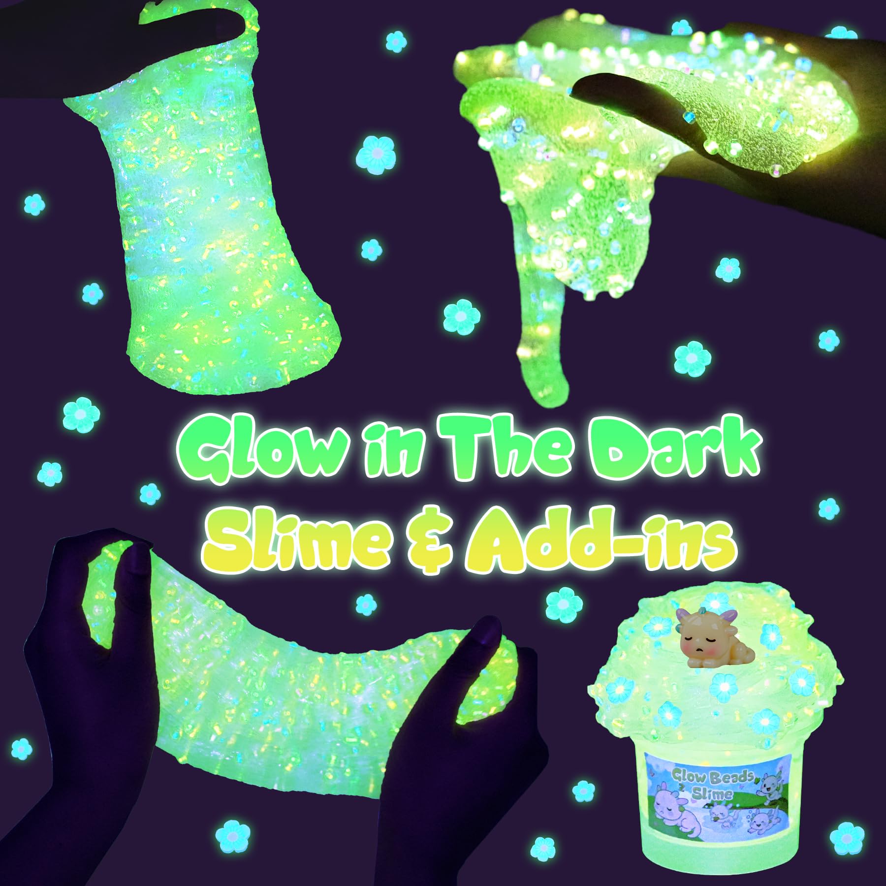 Joytry axolotl charms close-up for slime customization and collectable flair.