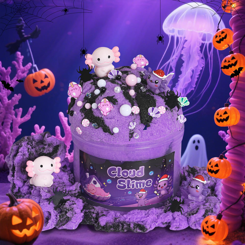 Joytry axolotl charms included to elevate slime customization