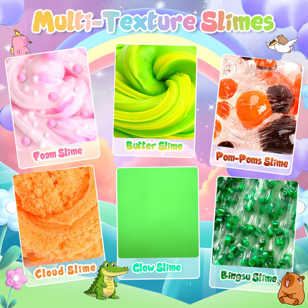 Joytry butter slime provides silky pull and satisfying malleability during play.