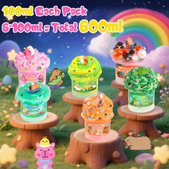 Joytry capybara add-ins enhance creativity during slime sessions.