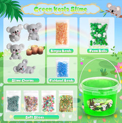 Joytry Koala Slime Kit designed for kids aged 8-12 to inspire creativity.
