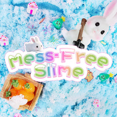 Joytry Non-stick formula close-up showing clean, residue-free slime