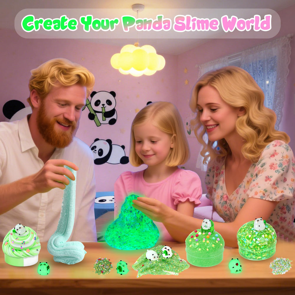 Joytry Panda Slime Kit gift-pack ideal for birthdays or holidays and gatherings